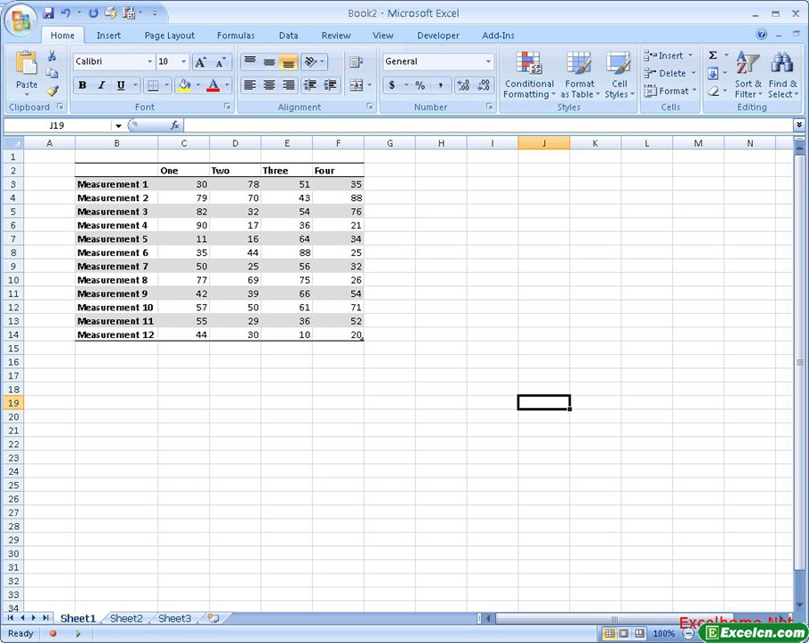 Excel 2007新知:技巧2_如何仅在部分单元格中设置图标